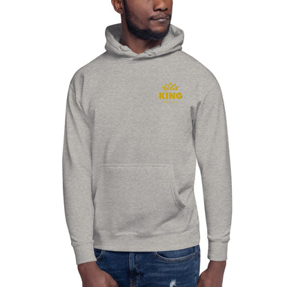 KingKrazey Embroidered Unisex Hoodie - Yellow Logo