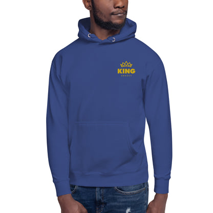 KingKrazey Embroidered Unisex Hoodie - Yellow Logo