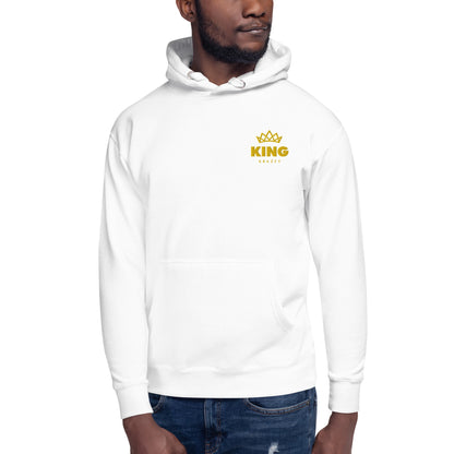 KingKrazey Embroidered Unisex Hoodie - Yellow Logo