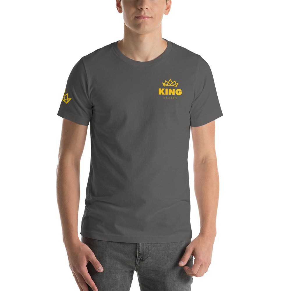 KingKrazey Unisex t-shirt - Yellow Logo