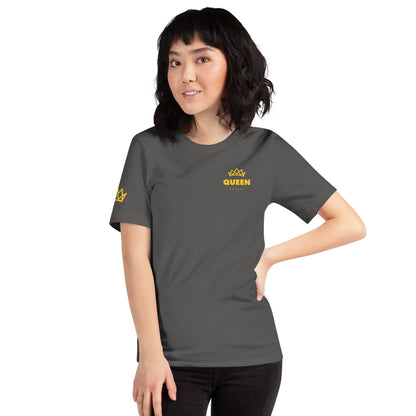 QueenKrazey Unisex t-shirt - Yellow Logo