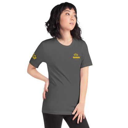 QueenKrazey Unisex t-shirt - Yellow Logo