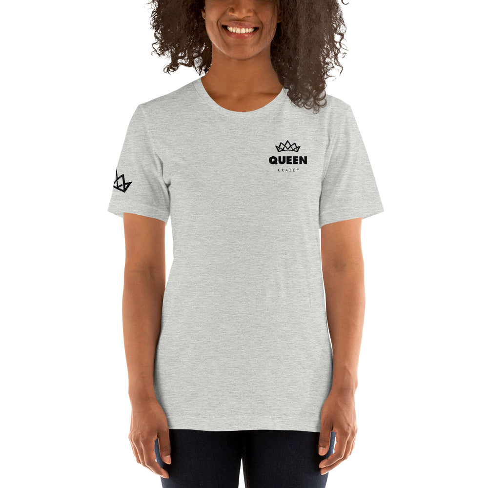 QueenKrazey Unisex t-shirt - Black Logo