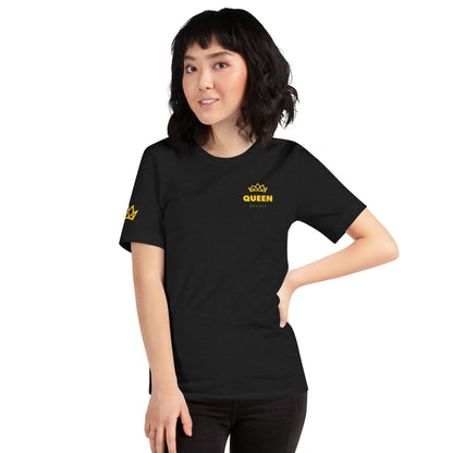 QueenKrazey Unisex t-shirt - Yellow Logo