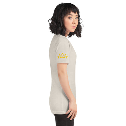 QueenKrazey Unisex t-shirt - Yellow Logo