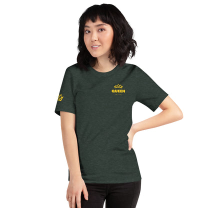 QueenKrazey Unisex t-shirt - Yellow Logo