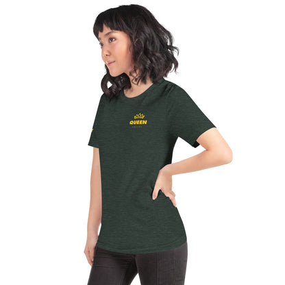 QueenKrazey Unisex t-shirt - Yellow Logo