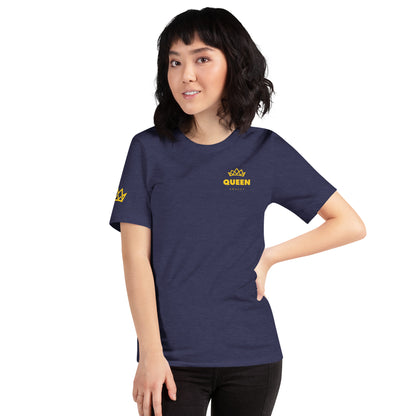 QueenKrazey Unisex t-shirt - Yellow Logo