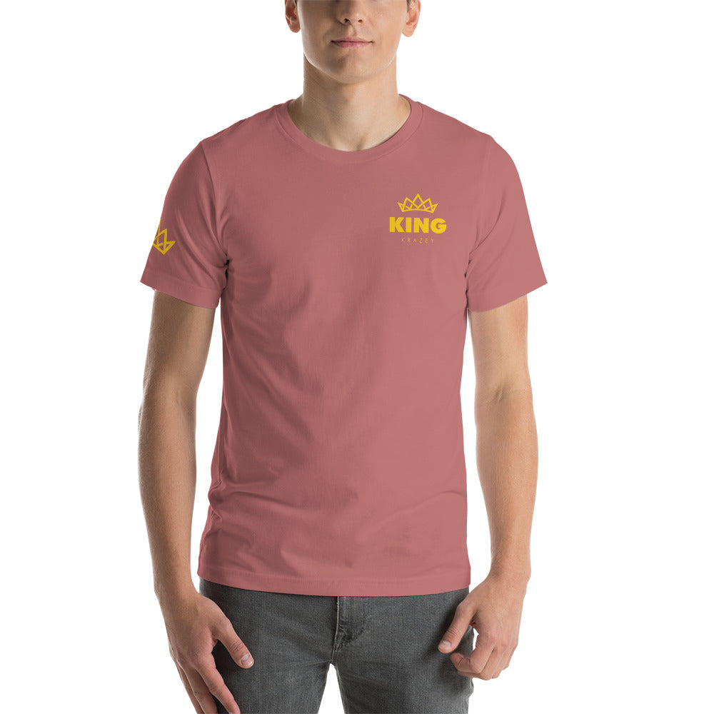 KingKrazey Unisex t-shirt - Yellow Logo