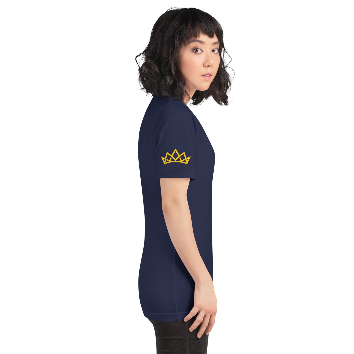 QueenKrazey Unisex t-shirt - Yellow Logo