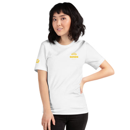 QueenKrazey Unisex t-shirt - Yellow Logo