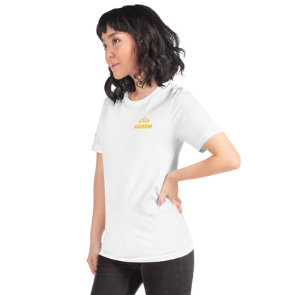 QueenKrazey Unisex t-shirt - Yellow Logo