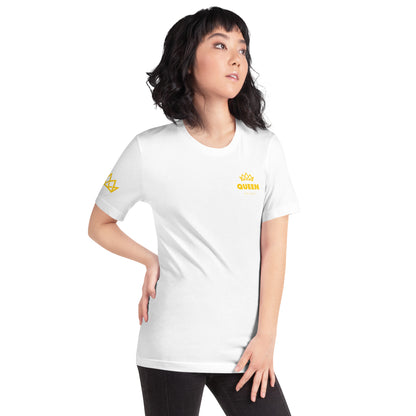 QueenKrazey Unisex t-shirt - Yellow Logo